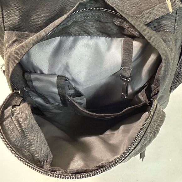 Jansport Big Student Laptop Backpack in Black Canvas - Picture 9 of 14